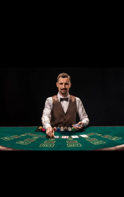 Create meme: croupier, a croupier in a poker casino, casino poker