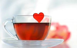 Создать мем: чаев, чашка, чай с сердечком
