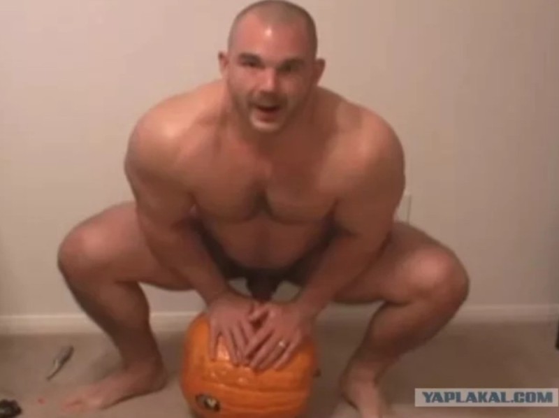 Create meme: male masturbation with a pumpkin, pumpkin , Halloween pumpkin