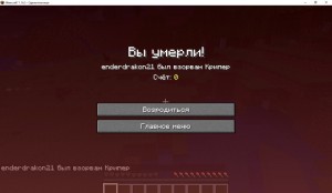 Create meme: game minecraft, the screen with the text