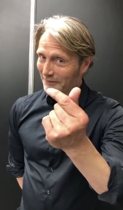 Create meme: actor mads mikkelsen, comic con , June 3