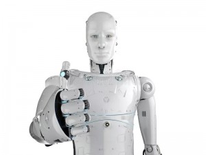 Создать мем: человекоподобный робот руки, робот искусственный интеллект, робот большой