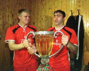 Create meme: Spartak Cup of Russia 2003, Zaza Janashia Zurabovich, the brothers Berezutskiy Cup