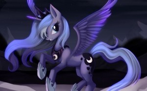 Создать мем: mlp comics, дружба это чудо, nightmare moon