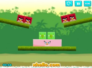 Создать мем: bird, игры, angry birds broken slingshot