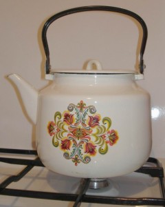 Create meme: kitchen utensils, teapot, enameled