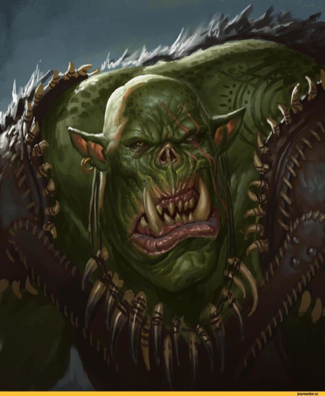 Create meme: Orc monster Warhammer, Warhammer's ogrines, Warhammer 40,000 orcs