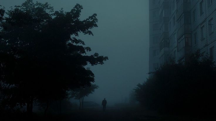 Создать мем: пейзаж городской, город мрачный, природа туман