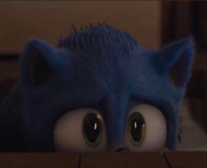 Create meme: movie sonic, sonic, cat