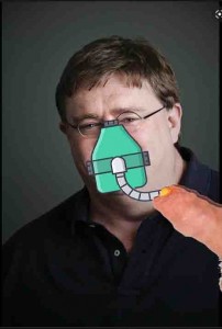 Create meme: Gabe Newell