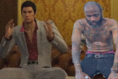 Создать мем: yakuza kiryu, человек, yakuza