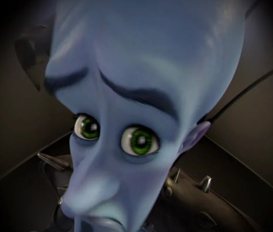 Create meme: megamind characters, titan megamind, Megamind: the death button