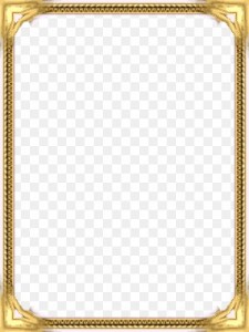 Create meme: gold frame with no background, frame with a transparent background for photoshop, frame