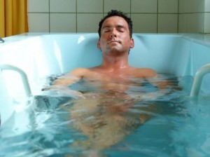 Create meme: turpentine baths, guy, balneotherapy