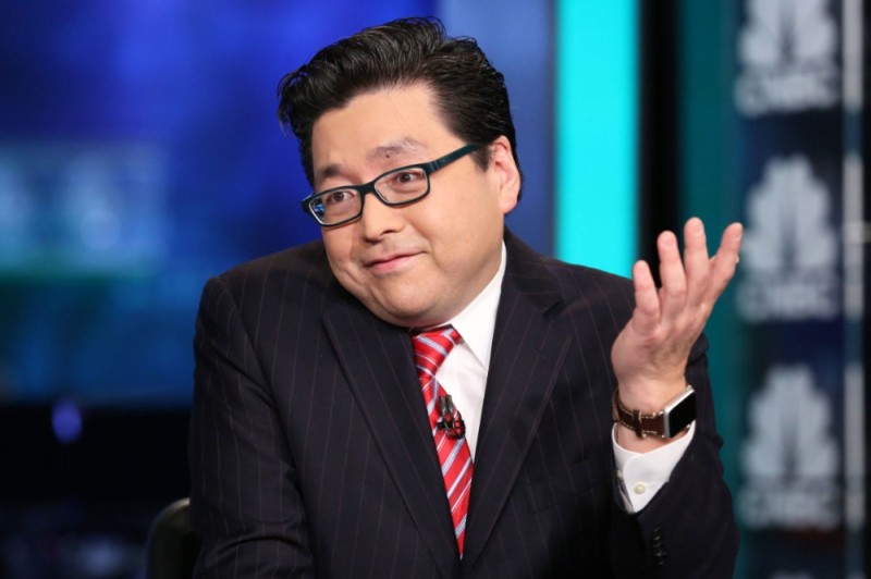 Create meme: fundstrat tom lee, tom lee, bitcoin forecast