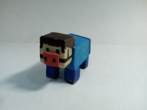 Create meme: minecraft mini-figure box, men of minecraft toys, toys minecraft Steve Panko