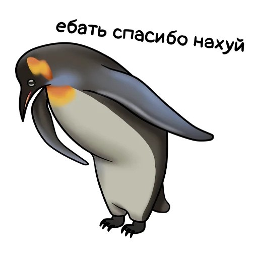 Create meme: penguin bow, Thanks penguin, penguin thank you meme