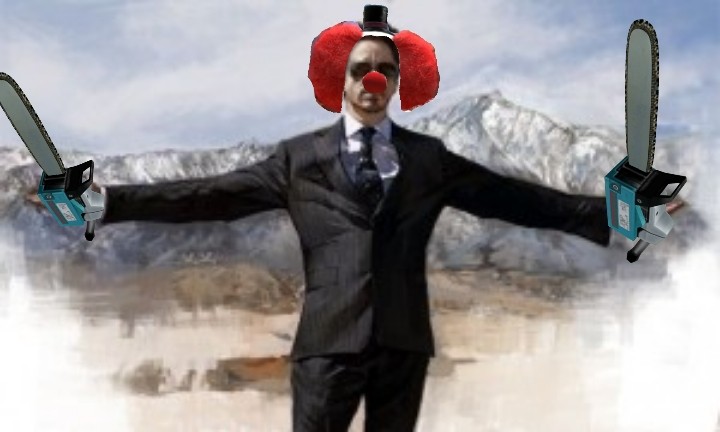 Create meme: Tony stark with outstretched hands, people , meme Robert Downey