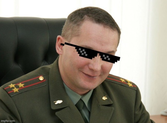 Create meme: Commissar Zakharov , military enlistment office memes, Nikolay Zaharov Commissar