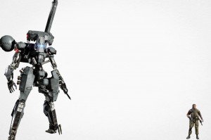 Создать мем: робот киберпанк, мехи armored core, робот