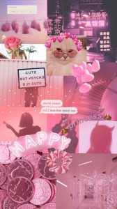 Create meme: we heart it, pink aesthetic