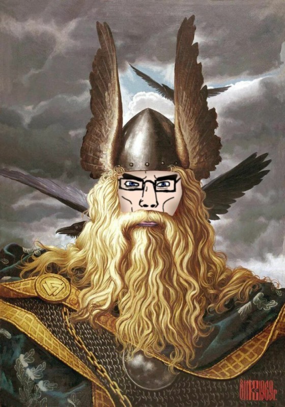 Создать мем: бог один в скандинавской мифологии, боги скандинавии, скандинавская мифология