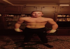 Create meme: boy, kids bodybuilder, Jock Oleg