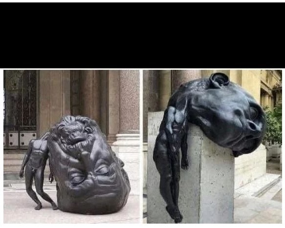 Создать мем: фигурка, искусство скульптура, голова скульптура