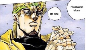 Create meme: the adventures of jojo, dio goes to jotaro, dio and jotaro meme