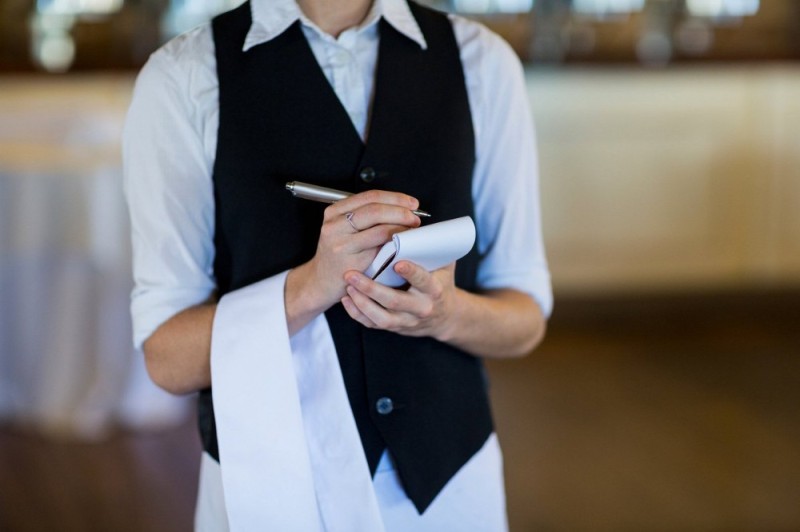 Create meme: The waitress girl, waiter bartender, The waiter girl