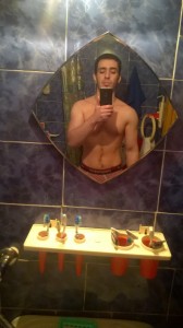 Create meme: military guys nude selfie, guy in bath, guy