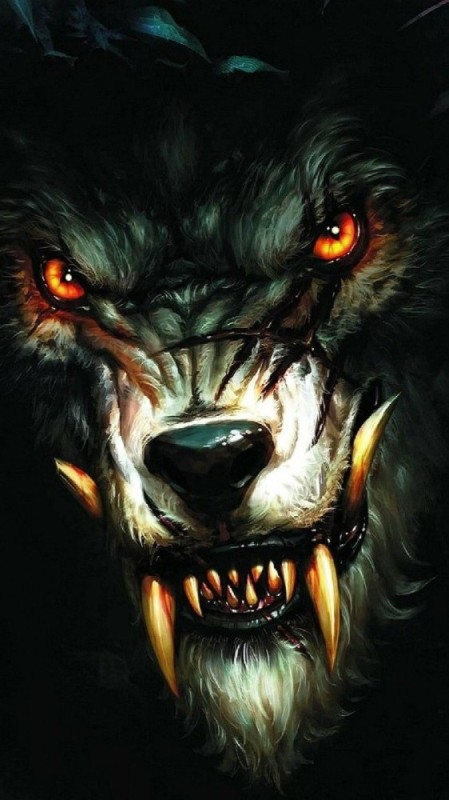 Создать мем: дьявольский волк, волк монстр, оборотень