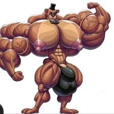 Create meme: Freddie mercury , big muscle, muscle growth