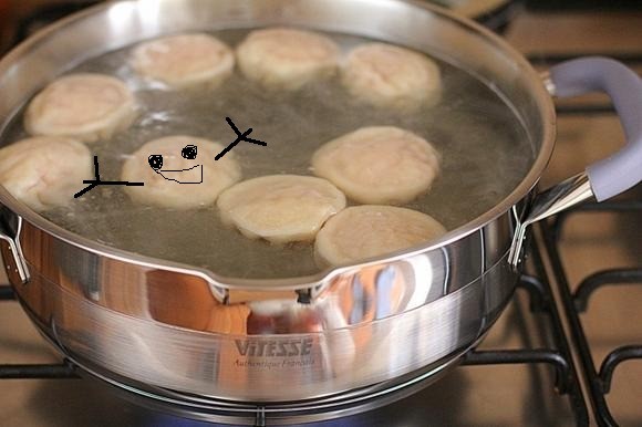 Create meme: the dumplings in the pan, the preparation of dumplings, cooking dumplings