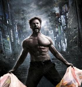 Create meme: x men, hugh jackman, Wolverine with packages