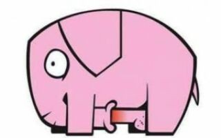 Создать мем: розовый слоник, розовый слоник самолайк, самолайк слон