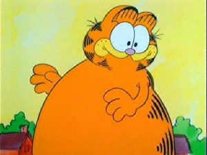 Create meme: Garfield Binky, garfield, Garfield 1 series cartoon