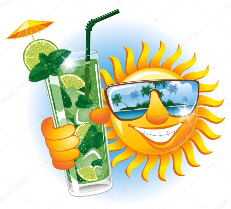 Создать мем: привет лето, лето солнце жара с днем защиты детей, лето открытки