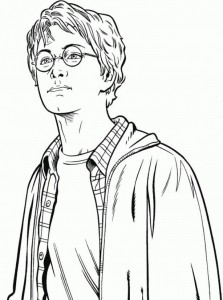 Create meme: colouring page Harry Potter, Harry Potter coloring pages for kids Ron, Harry Potter coloring book Harry