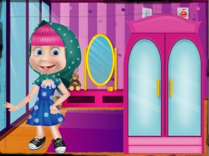 Create meme: Masha and bear fashion, Masha and the bear dress up, Masha game