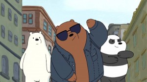 Создать мем: три медведя мультфильм, ice bear we bare bears, мультфильм we bare bears