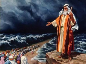 Создать мем: песнь моисея, бог велевший моисею вывести израильтян из египта, ной и моисей