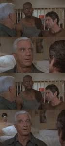 Create meme: Leslie Nielsen in prison film, prison changes people, I used to be, prison changes people