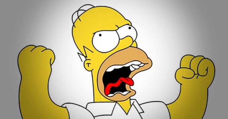 Create meme: Homer Simpson , Homer Simpson is evil, angry homer