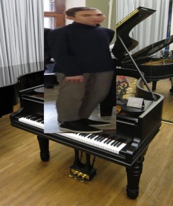 Create meme: piano