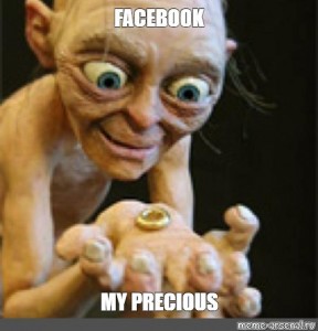 Create meme: my precious meme template, Gollum, Gollum with the ring