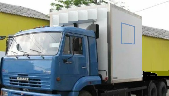 Create meme: kamaz 65117 refrigerator, kamaz, kamaz insulated van 10 tons