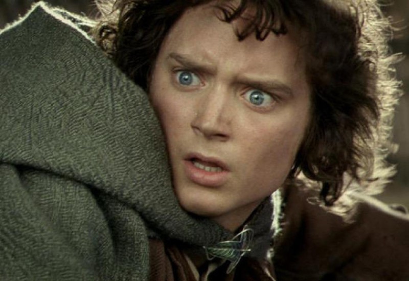 Create meme: the Lord of the rings , Frodo from Lord of the rings, the Lord of the rings Frodo