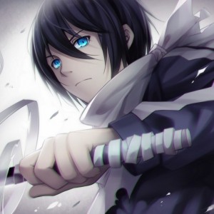 Create meme: anime Wallpapers a homeless God yato, norigami Wallpaper, photo of yato from the anime