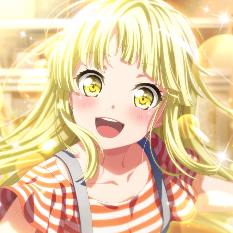 Create meme: kokoro tsurumaki, anime characters, anime girl